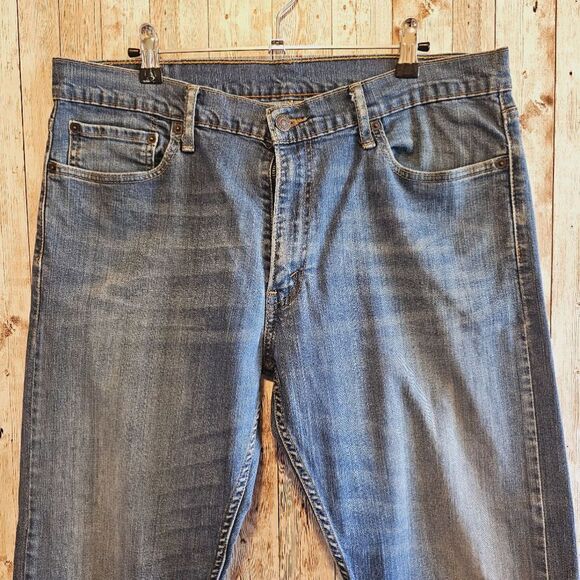 Levis 514 Men's size 36x34 Regular Fit Straight Leg Denim Jeans - Picture 2 of 9